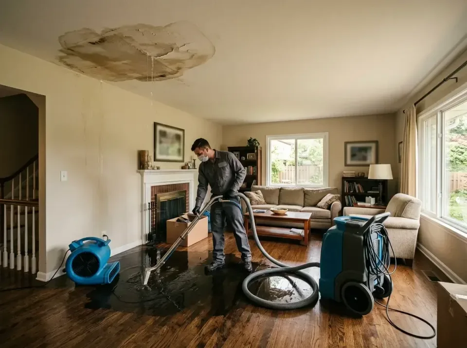 attic-pipe-burst-ceiling-drip-008 — frequently asked questions, Water Damage Restoration & Carpet Care in Wingate, NC